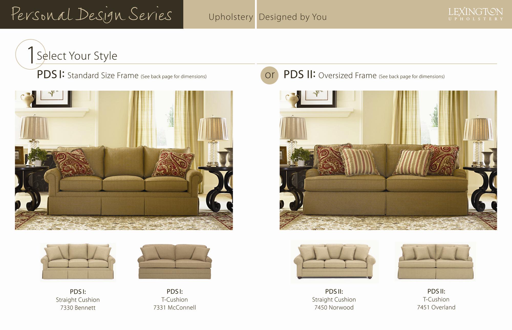 Lexington Personal Design Series Customizable Upholstered